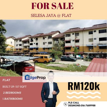 Selesa Jaya/Flat/For Sale, Johor, Skudai