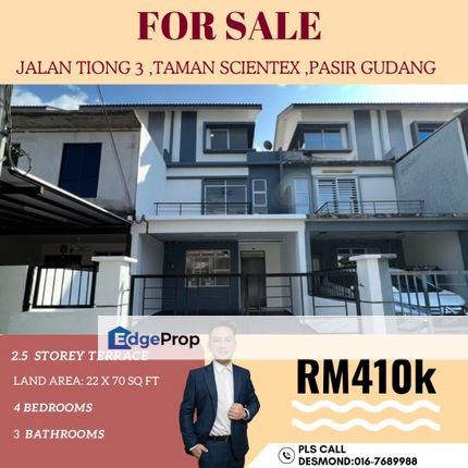 Jalan Tiong 3/Taman Scientex/Pasir Gudang, Johor, Pasir Gudang