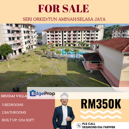 Skudai Villa/Seri Orkid/Tun Aminah/Selasa Jaya, Johor, Skudai