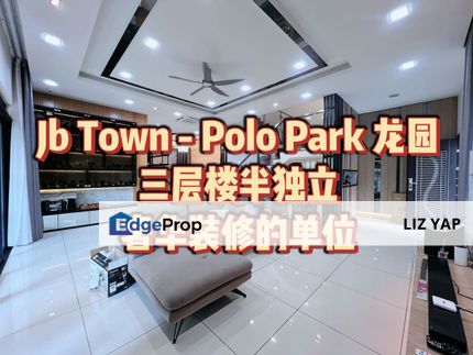 Polo Park The Garden Jb Town Semi D Full Renovation For Sale, Johor, Johor Bahru