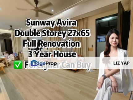 Avira Garden Medini Sunway Double Storey Endlot Renovated For Sale, Johor, Nusajaya