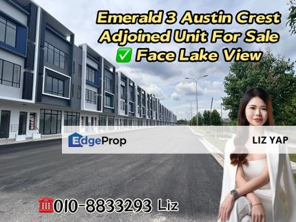 Emerald 3 Austin Crest Jaya Putra Jp Perdana Face Lake View, Johor, Johor Bahru