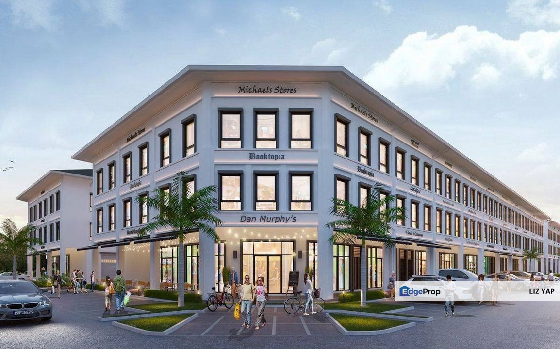 ROI 5% Eco Botanic Eco Boulevard 2 Three Storey Shoplot , Johor, 