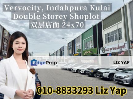Double Storey Shoplot Vervocity Indahpura Kulai, Jalan Kiambang, Johor, Kulai