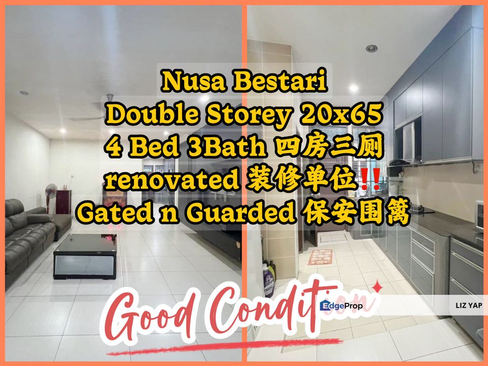 Double Storey GnG Renovated in Nusa Bestari for Sale @RM680,000 By LIZ ...