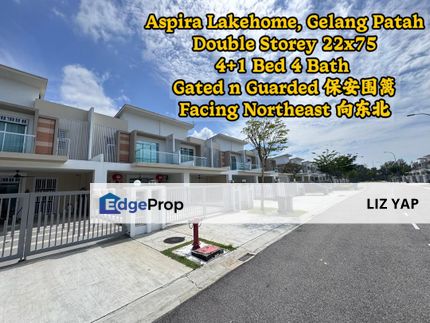 Double Storey Aspira Lakehomes in Gelang Patah Near Tuas , Johor, Gelang Patah