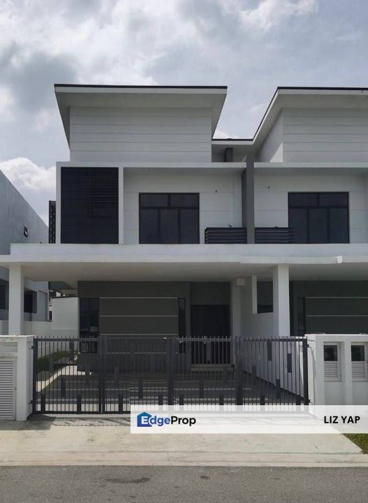 Double storey cluster house in Harp Desa Tebrau, Johor, Johor Bahru