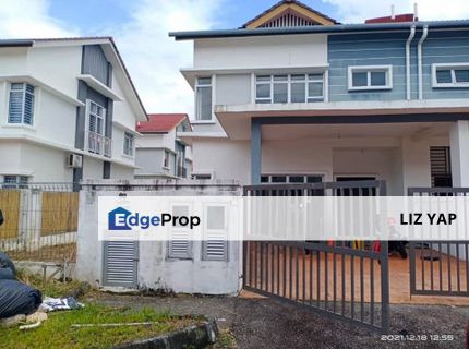 Double storey cluster house in Nusantara Prima, Johor, Nusajaya