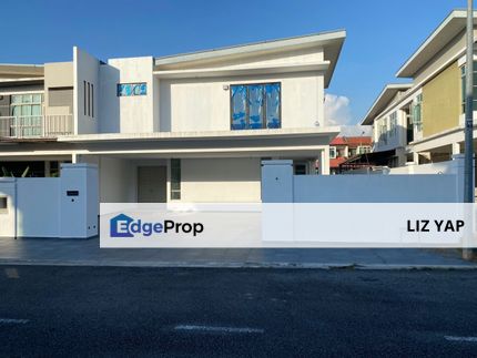 Double storey semi-d house in Jalan Sutera Jingga 6 Taman Sutera Perling, Johor, Johor Bahru