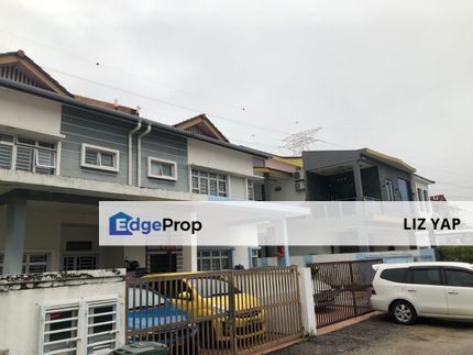 Double storey cluster house in Taman Nusantara Prima, Johor, Nusajaya