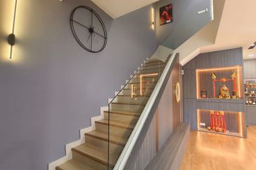 Double storey superlink house in Horizon Hills