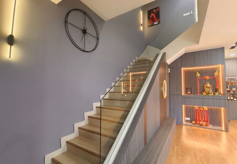 Double storey superlink house in Horizon Hills