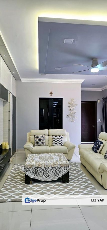 Three Story Cluster House in Canal Garden South, Johor, 