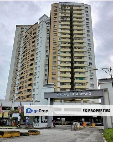 [CORNER LOT & STRATA READY] Magna Ville Condominium, Selayang Batu Caves., Selangor, Selayang