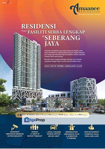 Apartment Amanee Residences, Penang, Seberang Jaya