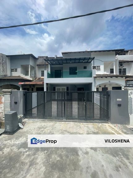 Double storey at Skudai Baru, Skudai ( Jln Hang Kasturi ), Johor, Skudai