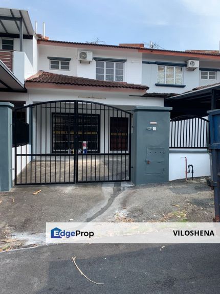 Double storey at Taman Pulai Indah, Johor, Kangkar Pulai