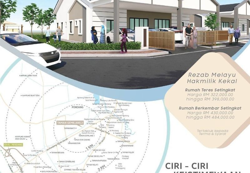 Taman Gemilang, Pendang For Sale at Pendang Kedah Darulaman