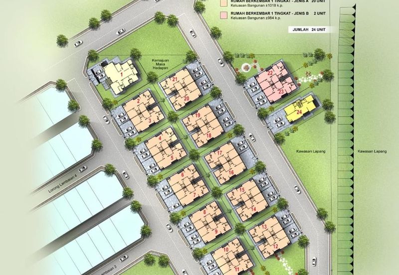 Teres at Taman Lambaian Jerai For Sale