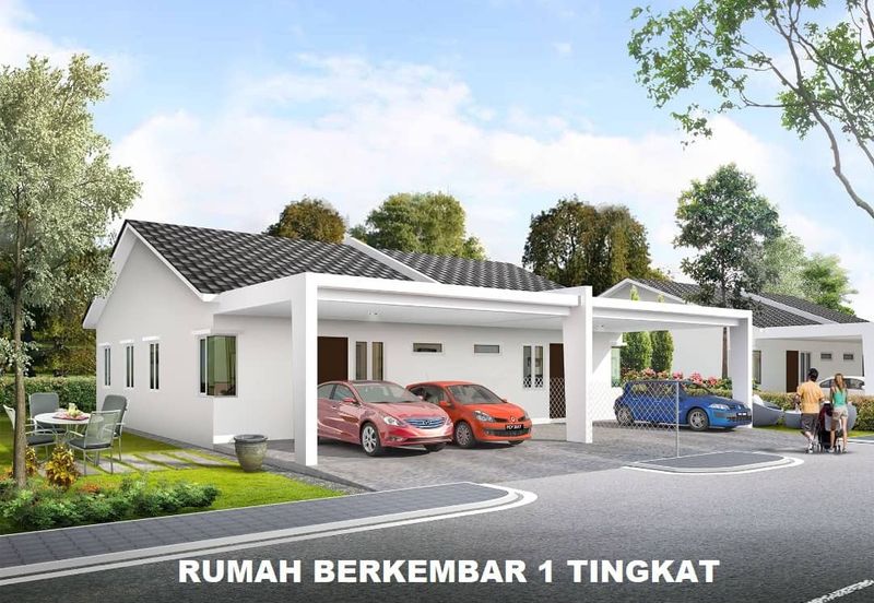 Projek Baru Semi D Taman Indah, Jeniang For Sales
