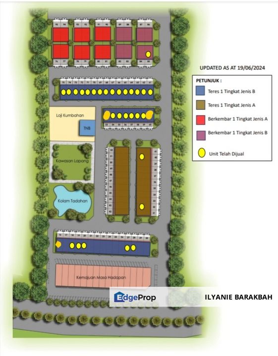 Projek Baru Semi D Taman Indah, Jeniang For Sales, Kedah, Gurun