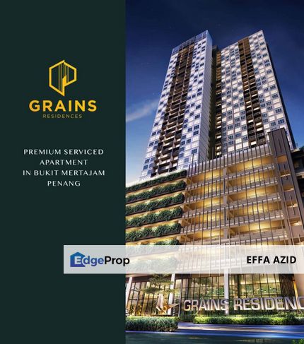 [BANGUNAN TERTINGGI DI PERDA] GRAINS RESIDENCES BANDAR PERDA PULAU PINANG, Penang, Bukit Mertajam