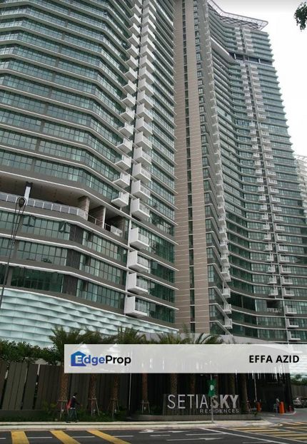 [BALCONY FACING KLCC] Fully Furnished Luxurious Serviced Residences Non Bumi Lot For Sale @ Setia Sky Residence Kampung Baru Kuala Lumpur, Kuala Lumpur, KL City