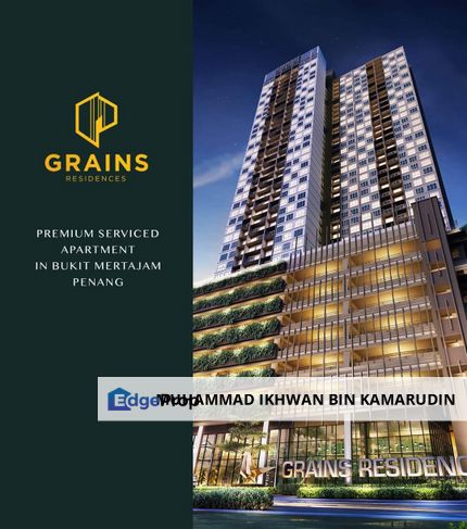 ❗️NEW PROJECT, HOT AREA❗️Grains Residence, Perda, Penang, Permatang Pauh