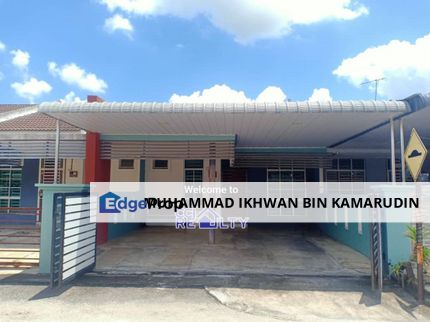 TAMAN SHAHBANDAR❗️SINGLE STOREY TERRACE, FREEHOLD OPEN❗️, Penang, Bertam