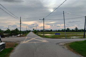  Sesuai Homestay!! View Sawah Padi,Tanah 1.48  Ekar, Parit 13 Sekincan (Pekan Sg Nibung), Selangor  (Geran Individu) 