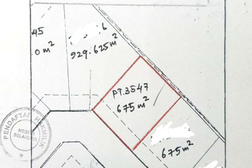 Lot Banglo ! Geran Individu Status Bangunan!   Bersebelahan dengan Taman Bayu Alam, Kuala Selangor