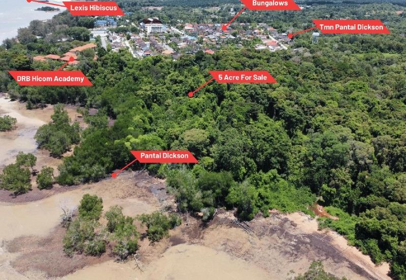 5 Acre of Land (Beach Front) Port Dickson For Sale