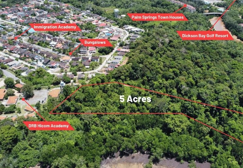 5 Acre of Land (Beach Front) Port Dickson For Sale