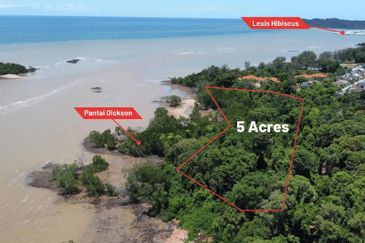 5 Acre of Land (Beach Front) Port Dickson For Sale