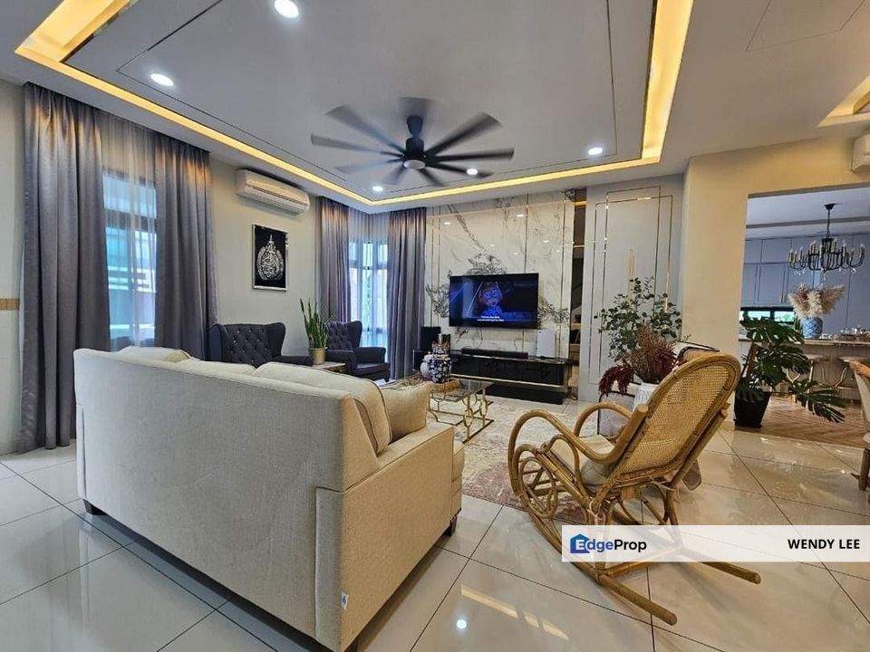 Horizon Hills The Cove Double Storey Semi Detached House Fully Furnished For Rent, Johor, 