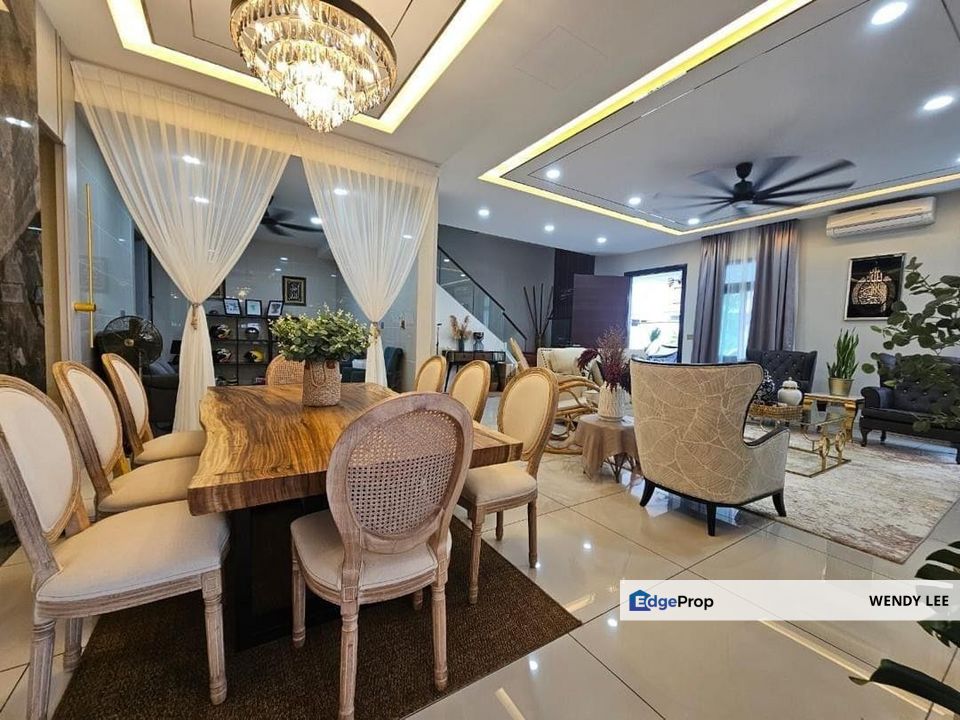 Horizon Hills The Cove Double Storey Semi Detached House Fully Furnished For Rent, Johor, 