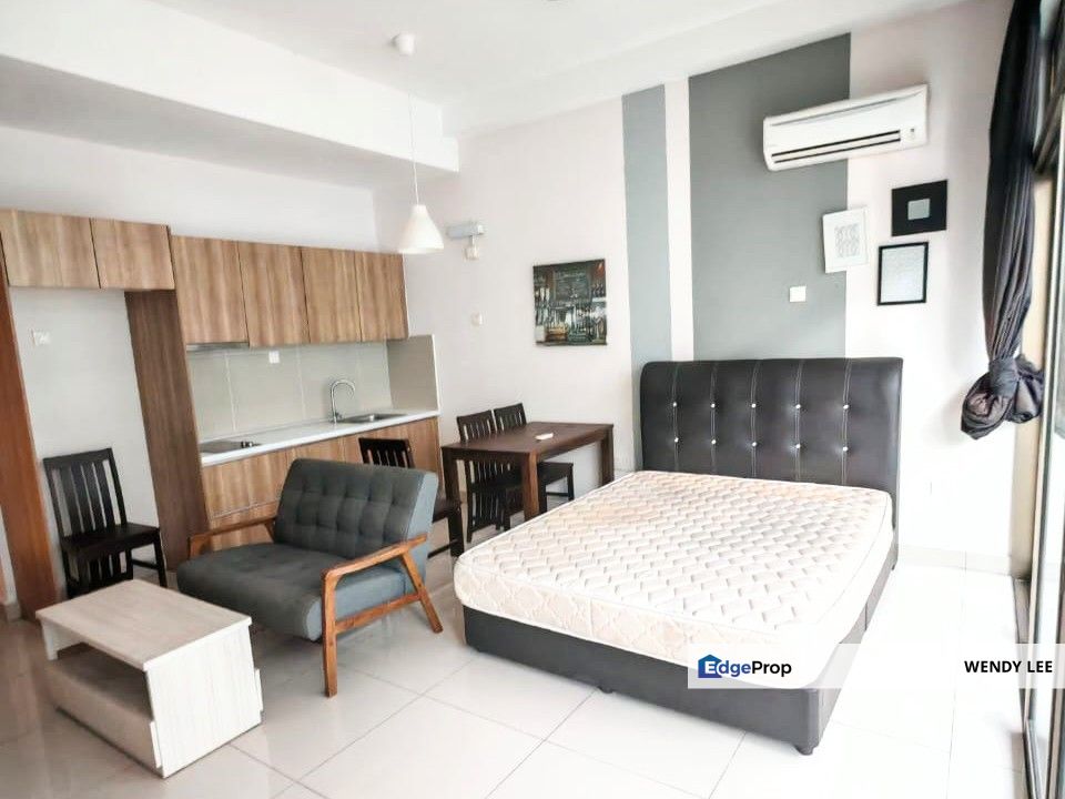Mount Austin Palazio Studio Type Facing Swimming Pool Sell with Furniture, Johor, Johor Bahru