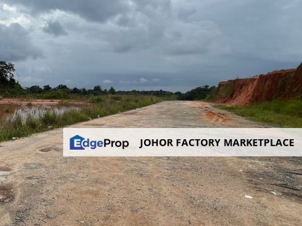马路旁可以起工厂‼️Senai Seelong Jaya Medium Industrial 2.3 Acres Flat Land For Sale, Johor, Senai