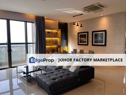 Penthouse Senibong Cove The WaterEdge Apartment Fully Furnished High Floor Seaview For Rent, Johor, Masai