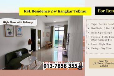 KSL Residence 2 @ Kangkar Tebrau