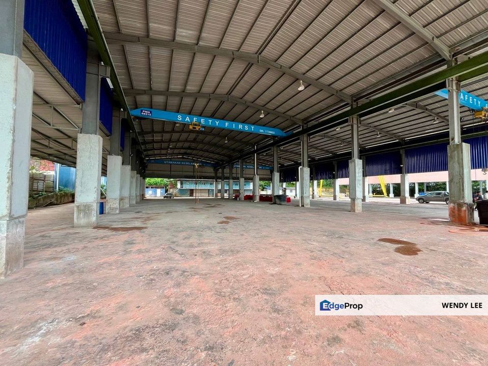 Senai | Seelong Jaya | Open Shed Detached Factory | 3 Acres Land | Build up 37k sf For Sale | Freehold, Johor, Senai