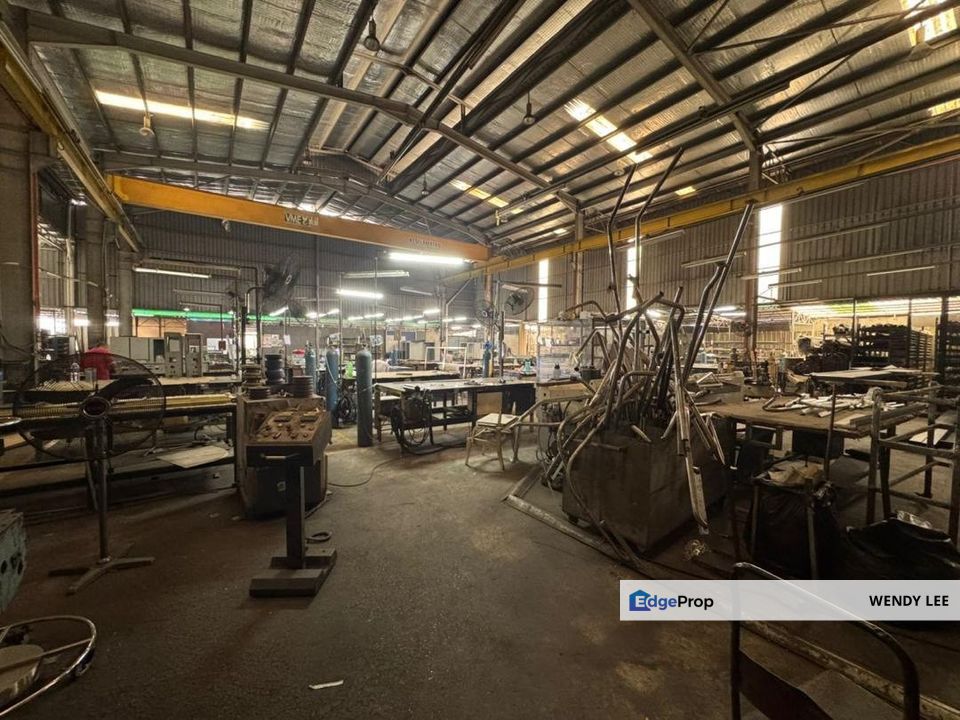 Senai Murni | Build Up 21k sqft | Semi Detached Factory | Overhead Crane | ROI 6% | For Sale, Johor, Senai