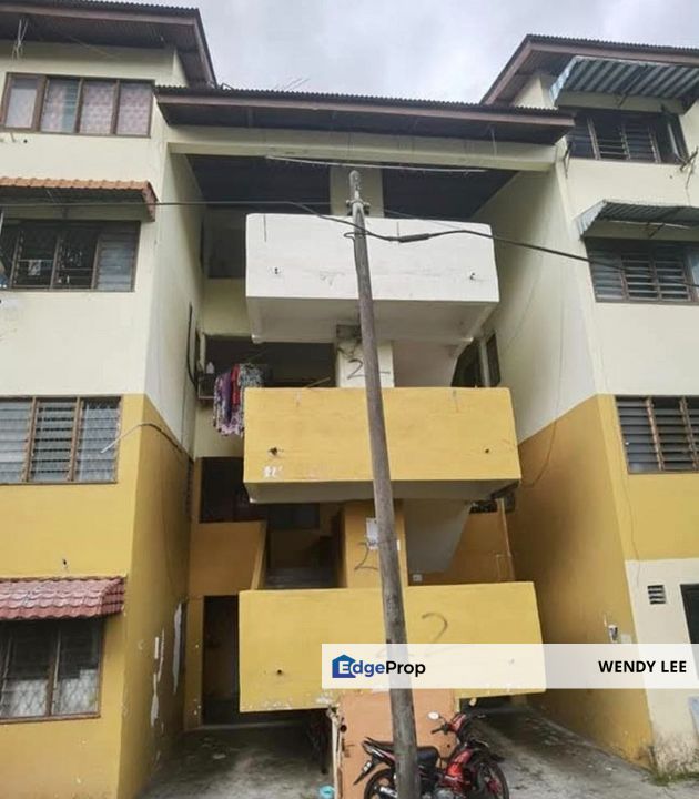 🔥Selesa Jaya FULL LOAN FLAT GROUND FLOOR RM198k‼️ , Johor, Skudai