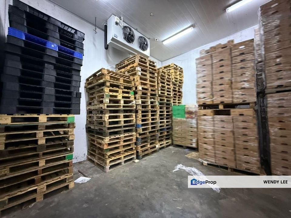 Impian Emas Area | Jalan Selatan | With Large Industrial Cold Room | Light Industry | Detached Factory | For Sale, Johor, Skudai