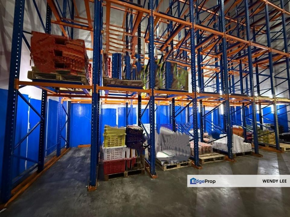 Impian Emas Area | Jalan Selatan | With Large Industrial Cold Room | Light Industry | Detached Factory | For Sale, Johor, Skudai