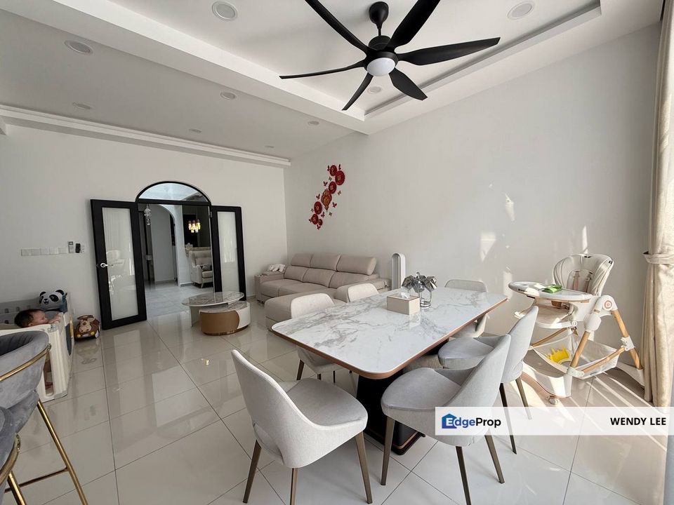 Sunway Emerald 装修美美、拎包入住田字屋 | Sunway Emerald Residence | Renovated & Fully Furnished | Cluster House For Sale, Johor, 