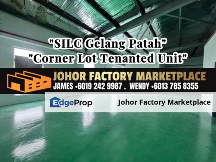 Corner Lot Semi Detached Factory Tenanted Unit , Johor, Johor Bahru