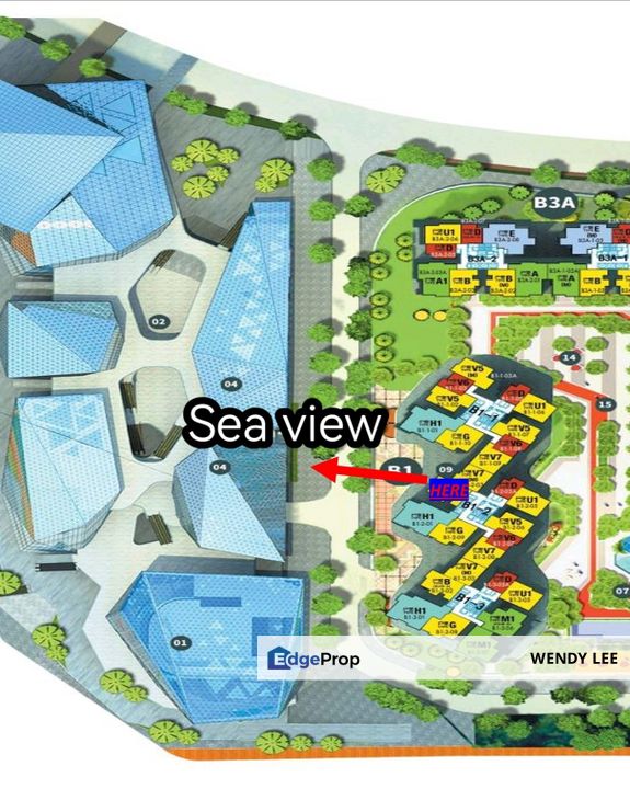 Price start SGD250k Sea view home ,Freehold , Johor, Johor Bahru