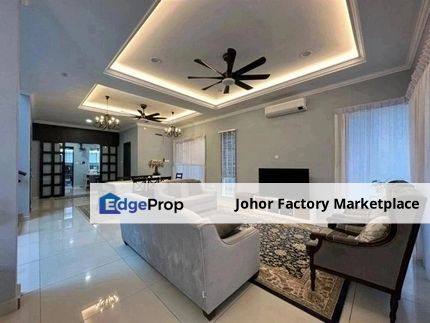 Move In Condition Fully Extended & Renovated Semi Detached House, Johor, Johor Bahru