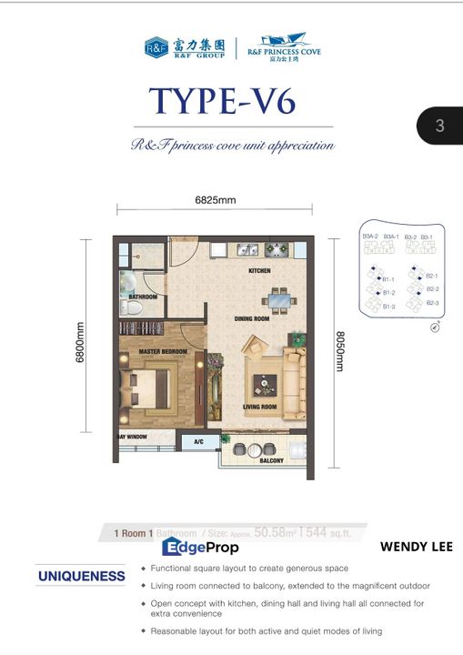 WALKING DISTANCE TO JB CIQ RTS NEAR SINGAPORE / R&F PRINCESS COVE / NEW APARTMENT / SEA VIEW APARTMENT, Johor, Nusajaya